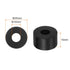8pcs Rubber Spacer 1 Inch OD 0.4 Inch ID 0.6 Inch Thick Neoprene Round Anti Vibration Isolation Pads for Home Cars Boat