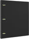 Telescoping 3 Ring Binder, Portable Plastic with Telescoping Spine, Holds 8.5" x 11" Paper for School Office