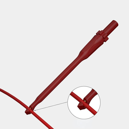2PCS J30016 Multimeter Test Hook Piercing Probe Kit with 4mm Insulation Connector for Car Repair Test Needle CAT II