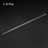 MECCANIXITY 3.3 Borosilicate Glass Stick 11.81" Length 8mm Dia Stir Rod Mixing Tools with Both Ends Round, 6Pcs
