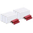 PATIKIL Staples for Stapler, 6 Pack (1000Pcs Staples Per Pack) #10 Mini Staples for Home Office Supplies, Red