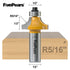 5/16" 1/2 Inch FivePears Radius Roundover Router Bit Shank, Round Over Router Bit for Edging Forming Rounding