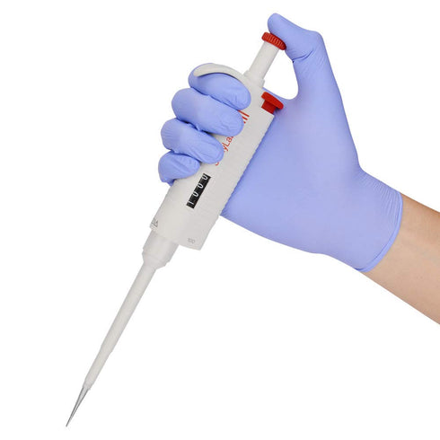 Stonylab Single Channel Pipettor Controller, Adjustable Variable Volume Micropipette for Laboratory Research