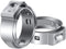 LOKMAN 50 Pack 3/4 Inch PEX Cinch Clamps - Stainless Steel Crimp Rings for PEX Tubing Pipe Fitting