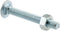 Prime-Line GD 52103 1/4-20 Carriage Bolts and Nuts, Smooth Flat Heads (12 Pack)