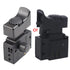 Speed Regulating Switch FA2-61BEK Electric Drill Power Tool Trigger Button Switch, Black, Height 55.6mm
