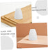2pcs Luxshiny Plastic Lamp Shades for Table and Floor Lamps Easy to Install and Remove Soft Light Diffusion Versatile