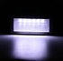 anso Waterproof Solar Garden Wall Lamp - LED Light Control (White)
