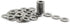40pcs M5 304 Stainless Steel Flat Washer - Adjustment Hardware Fitting Accessories for Bolts & Screws