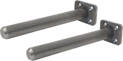 Floating Shelf Bracket Pair - 2 Inch Hidden Shelf Brackets, 150 LB