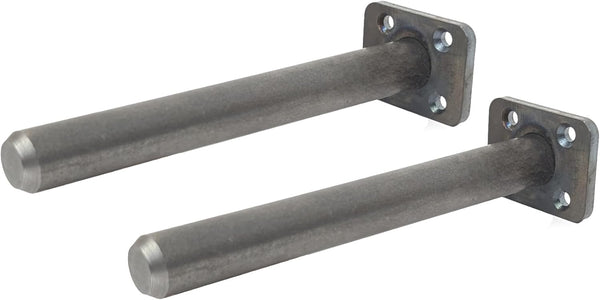 Floating Shelf Bracket Pair - 2 Inch Hidden Shelf Brackets, 150 LB