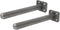Floating Shelf Bracket Pair - 2 Inch Hidden Shelf Brackets, 150 LB