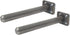 Floating Shelf Bracket Pair - 2 Inch Hidden Shelf Brackets, 150 LB