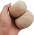 2 Inch Set 4 (2 inch Wooden Bun Feet Sofa Replacement Parts Round Furniture Legs Unfinished Sofa Couch Chair Ottoman