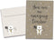 Tree-Free Greetings Teacher Appreciation Cards - 1 Card + Matching Envelopes, 100% Recycled Paper