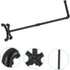 Stylish Vertical Iron Paper Holder for Bathroom & Towel Storage