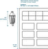 P5604-30 6 Inch Progress Lighting Powder-Coated Finish White Glass Globe, White