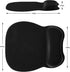 EooCoo Ergonomic Mouse Pad with Wrist Support, Memory Foam Wrist Rest, Non-Slip Base, 9.64 x 8.26 in