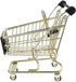 FRECI Mini Shopping Cart Trolley Mini Supermarket Handcart Shopping Utility Cart Mode Storage Basket for Desktop