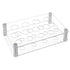 AHANDMAKER Transparent Acrylic Test Tube Rack - 12 Holes Lab Test Tube Holder for 10ml Test Tubes Chemistry Laboratory