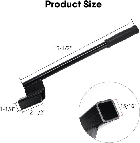 Doors-1 Pack Heavy-Duty Container Door Leverage Tool Enhanced Persuader Bar with Ergonomic Design - FBA Compliant