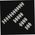 12-Position 10a Wire Connector Barrier Terminal Strip Brass Firmware Fastening Galvanized Screw Fire-Proof Plastic