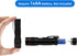 10 Pack Small Mini LED Flashlights, Single Mode Zoomable Flashlight AA Battery Powerful Flashlights with Pocket Clip