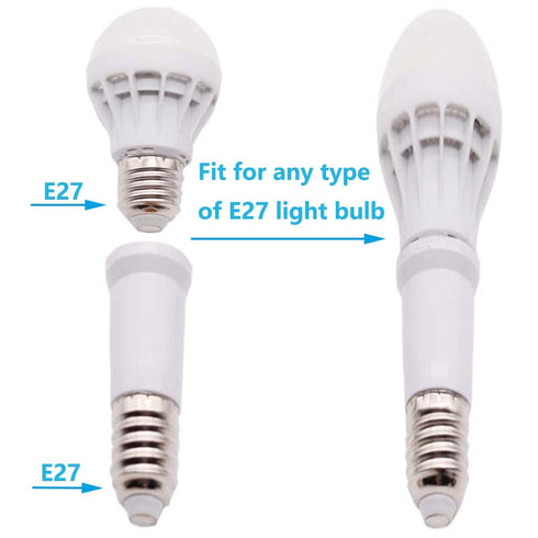 E26 Socket Extender, E26 to E26 Standard Medium Base, 3.7 inch Extension Socket Adapter (3 Pack)