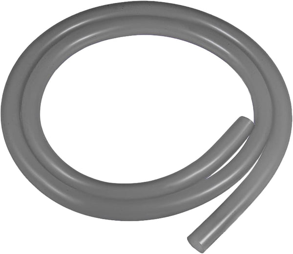 DMiotech 3/8"(10mm) ID 1/2"(13mm) OD Grey Silicone Tube, 3.3 Feet Industrial Tubing for Water Air Pump