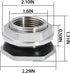 Beduan 1" Female Bulkhead Water Tank Connector Stainless Steel Thru-bulk Fitting