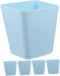 DECHOUS 5pcs Hanging Cup Holder for Rolling Carts Wall Mounted Storage Baskets