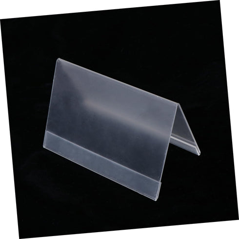 Lurrose Stylish Acrylic Card Holder for Easy Information Display