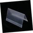 Lurrose Stylish Acrylic Card Holder for Easy Information Display