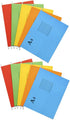 SUPVOX 10pcs Colorful A4 Hanging File Folders, Mixed Color Suspension File Holders for Organizing Documents