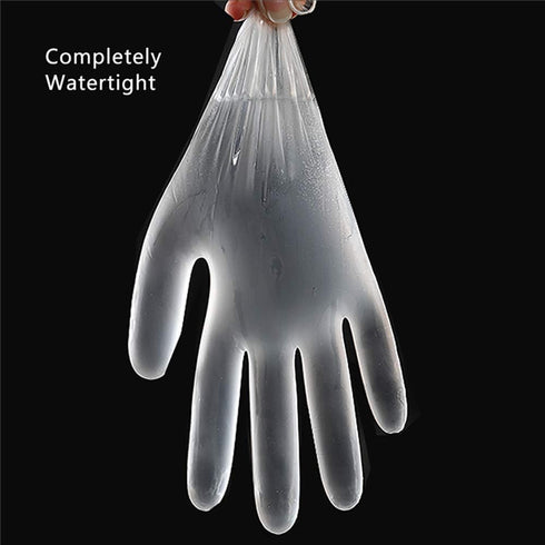 100 count UC Global Trade Inc Disposable Medical Vinyl Exam Gloves, Latex Free Powder Free, Food Safe, Cleaning Gloves
