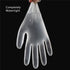 100 count UC Global Trade Inc Disposable Medical Vinyl Exam Gloves, Latex Free Powder Free, Food Safe, Cleaning Gloves