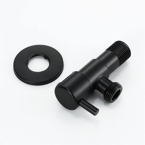 ZLOCYIVHE Set Set Handheld Bidet Sprayer Kit, Black Toilet Bidet Faucet, Wall Mounted Stainless Steel Bathroom Cloth