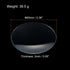PATIKIL 60 mm Diameter Watch Glass, 3 Packs Beaker Cover Smooth Edges Chamfered Arc for Laboratory, Transparent