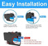 LCL 1-Pack Compatible Ink Cartridge Replacement for Brother LC-404 LC404 (Black)