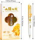 M&G Gel Pens, 4 PCS Black Gel Pens, Fine Point 0.5mm, Cute Gel Ink Pens with Flower for Smooth Writing