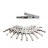 25PCS Insulated Mini Test Alligator Clip 10mm Insulated Safety Test Leads Alligator Clips Plug Connectors Heavy-Duty Insulated Alligator Clips