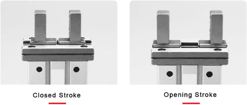 Air Cylinder, MHZ2-10D Parallel Pneumatic Finger Cylinder, 10mm Bore, Double/Single Acting