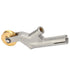Hot Air Welding Weld Nozzle with Rollers, Stainless Steel Alloy Speed Welding Nozzles Replacement