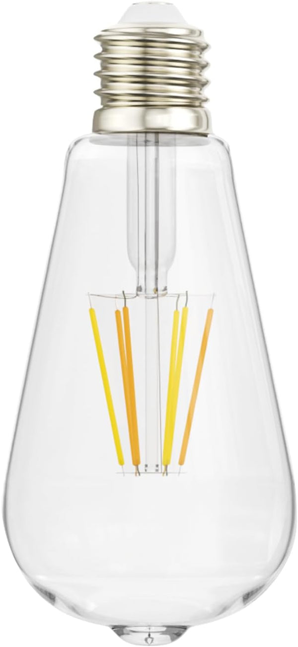 Battery Operated Wall Sconce 3 Color Dimmable E26 Edison Bulbs