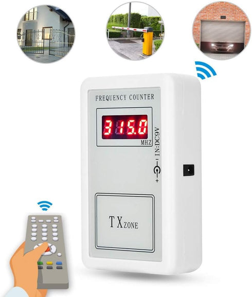 250-450 MHZ Digital Frequency Meter Detector Cymometer, Handheld Tester Tools