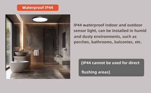 ZCHYLED 7 Inch Closet Motion Sensor Ceiling Light Indoor,Motion Sensor Fixture Indoor for Hallway Laundry Porch Pantry