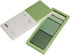 Green Sticky Notes Set - 240 Sheets Lined Pastel Self-Stick Index Tabs for Planner, Bullet Journal, Calendar (Avocado