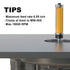 4 Set 1/4 Inch 1/2 Inch 3/4", 1", 1-1/4", 1-1/2" Inch PCS Top and Bottom Bearing Flush Trim Router Bits Shank, Cutting