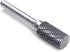 SA-5 Tungsten Carbide Burr Cylinder Shape Double Cut Rotary Burr File, 1/2” Cutter Dia X 1” Cutter Length, Pack of 1