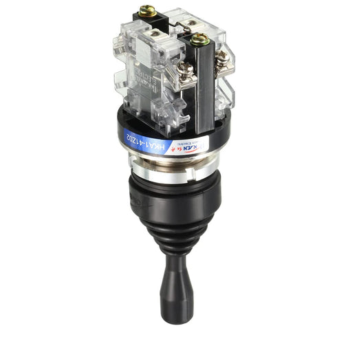 uxcell Joystick Switch Controllers: 2 Position 2NO Momentary Type, 150V/250V/600V, 30mm Panel Mount HKA1-41Z02